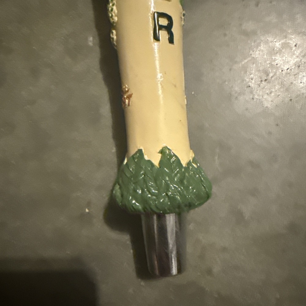 Green Man Brewing Porter Beer Tap Handle Figural Beer Tap Handle - Picture 4 of 8